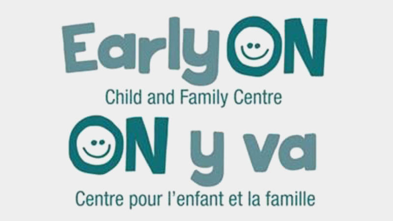 EarlyON Child and Family Centre logo